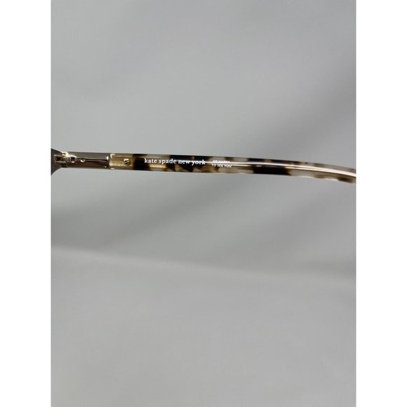 Kate Spade Eyeglasses Caelin KB7 Tortoise Cat Eye 49 [] 17 140 DEMOS - Picture 7 of 11